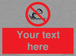 Custom No kite surfing